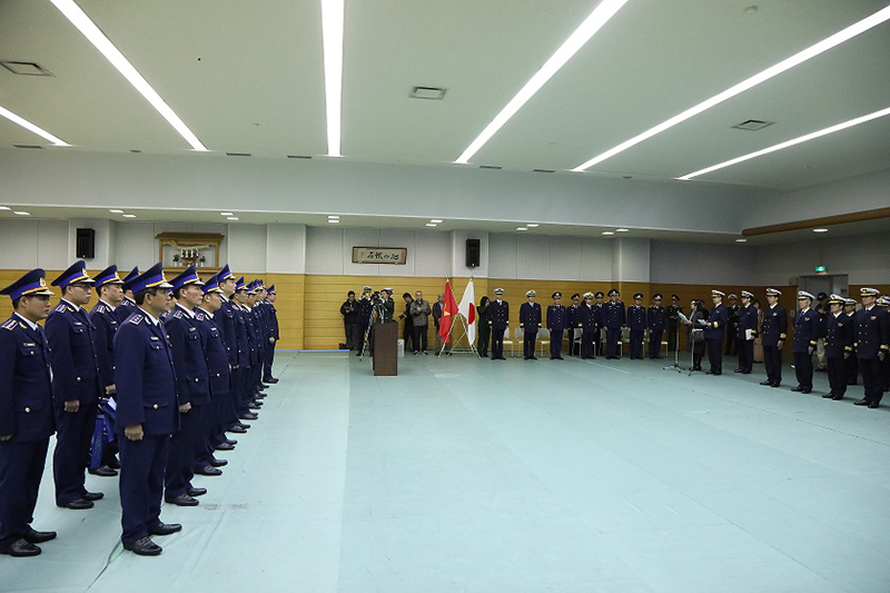 Tàu CSB 8002 thăm và giao lưu tại Nhật Bản